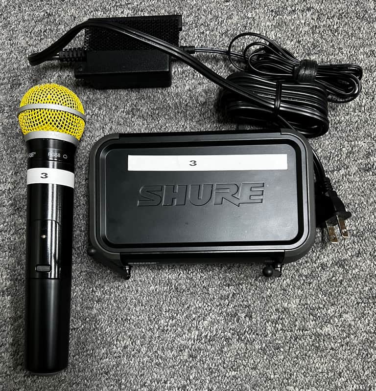 Shure PGX4 with PG58 644-622 MHz Wireless Microphone System image 1