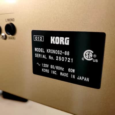 CERTIFIED!!! KORG KRONOS 2 88 SUPER RARE GOLD EDITION IN AMAZING CONDITION!!! image 18
