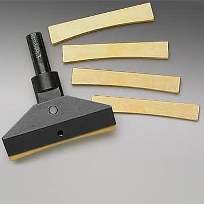 StewMac Fret Press Caul with 5 Fret Press Inserts image 1