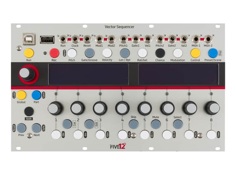 Five12 Vector Sequencer MKII (Silver) [USED] image 1