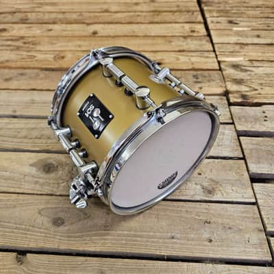 Tom Drum 8" Sonor SQ1 Satin Gold Metallic USED! RKMET111125 image 5