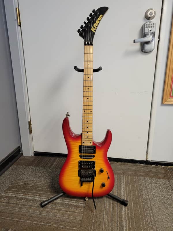 Kramer Striker  Cherry Sunburst image 1