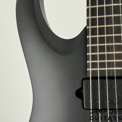 Ibanez K7YIN James "Munky" Shaffer Signature 7-String Electric Guitar w/ Bag - Matte Black image 5
