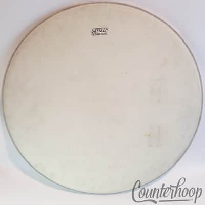 Gretsch 16" White Coated Floor Tom Drum Head Permatone Vintage 60s USA RB NY NOS image 1