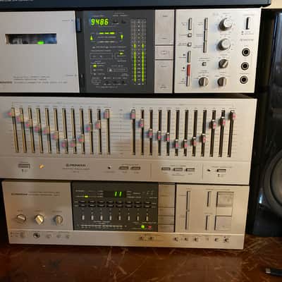 Pioneer receiver equalizer and deck cassette Sx7 sg9 ct9r image 1