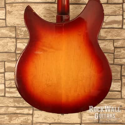 Rickenbacker  1997 Rose Morris  1989 - Fireglo  F-Hole Tom Petty 330 image 14