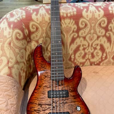 D. Lakin 55-22P Deluxe 2022 Charcoal Cherryburst image 2