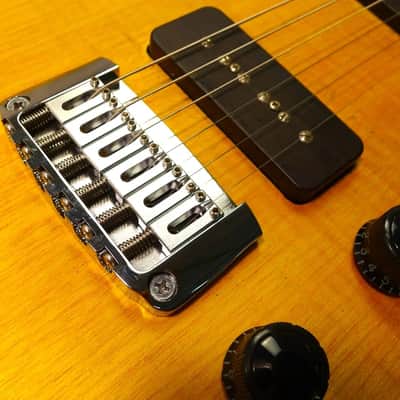 Brass Hardtail Hard Tail Fixed Guitar Bridge 2-1/16'' (52.4mm) String Spacing image 2