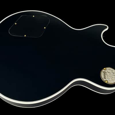 2026 Gibson Les Paul Custom 25-1/2" Long Scale Custom Shop Gloss ~ Ebony image 3