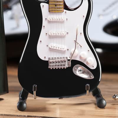 Axe Heaven Eric Clapton "Blackie" Fender™ Strat™ Classic Mini Guitar Replica - Officially Licensed image 4