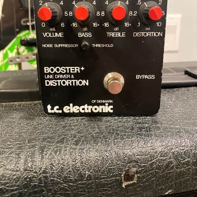 TC Electronic Booster+ Line Driver and Distortion 1980s - Black image 1