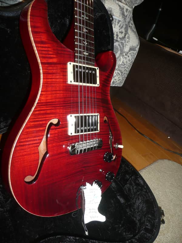 PRS Hollowbody I Piezo 2007 Black Cherry image 1