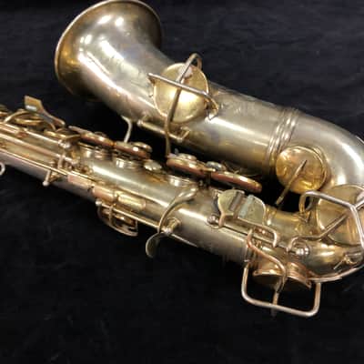 Conn New Wonder II 1925 alto saxophone - Gold Plate image 23