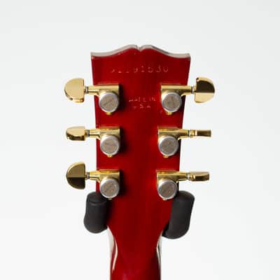 Gibson Les Paul Standard Double Cutaway Plus 2001 Trans Red image 4