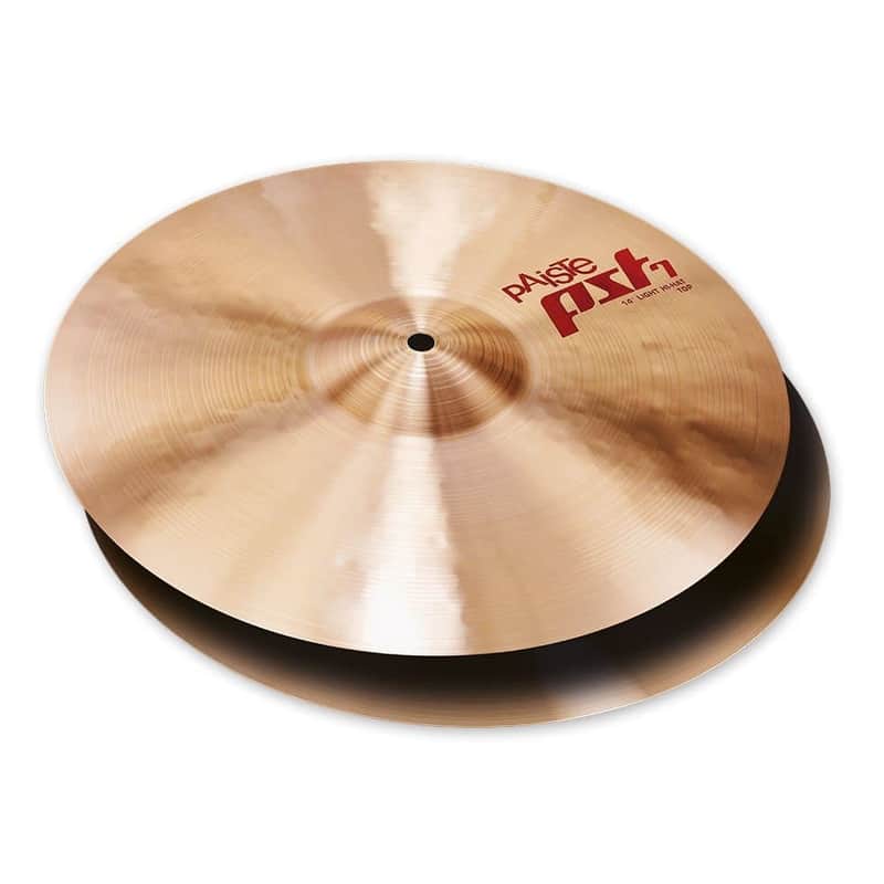 Paiste PST 7 Light Hi Hat Cymbals Pair 14" image 1