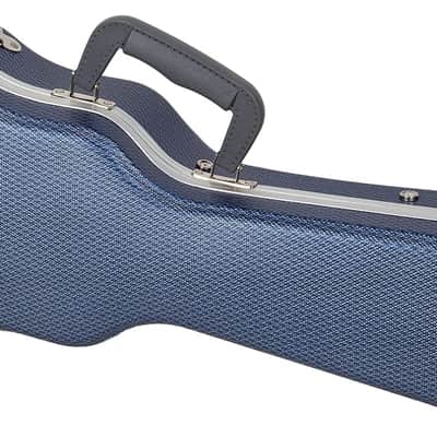 Soprano Ukulele, Super lightweight ABS Molded Hard Case in Blue image 2