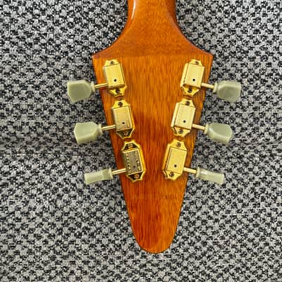Epiphone Joe Bonamassa Signature '58 "Amos" Korina Flying V 2018 - 2019 - Korina image 3