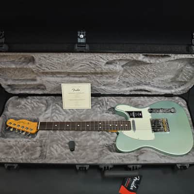 Fender American Professional II Telecaster - Mystic Surf Green Rosewood Fingerboard (US22107285) image 16