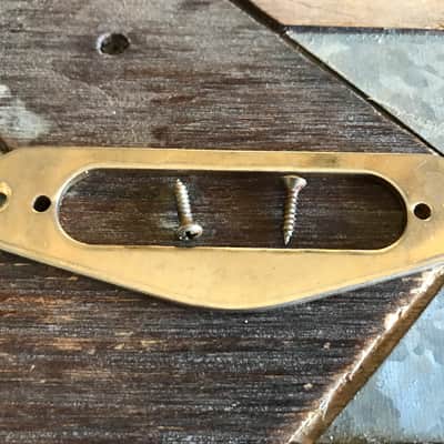 Real Life Relics Gold Telecaster® Neck Pickup Ring    [AD6]