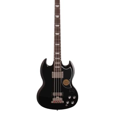 Epiphone EB3 Electric Bass Guitar Ebony image 2