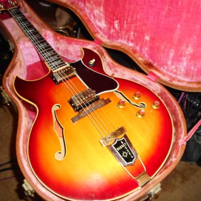 Gibson Barney Kessel Custom 1962/63 Sunburst, Original PAF and Pat sticker pickups image 1