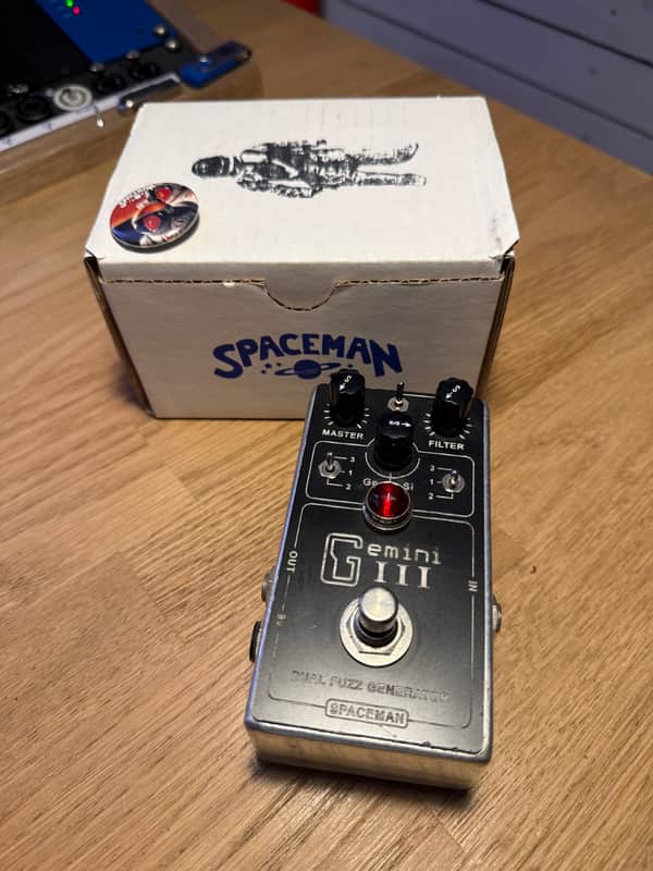 Spaceman Gemini III Dual Fuzz Generator 2010s - Silver Edition image 1