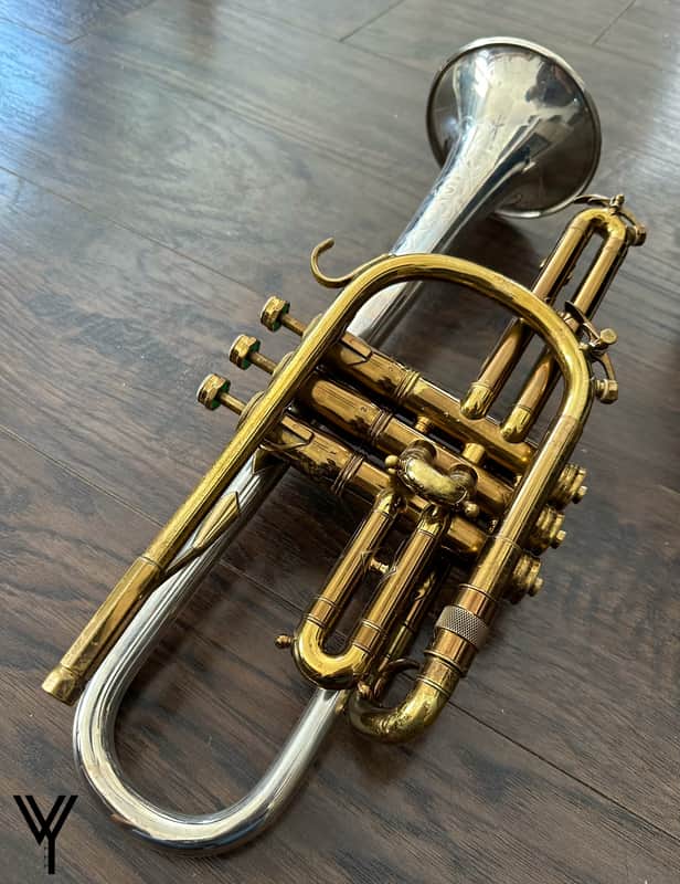 King Silvertone Bb Cornet late-1930s - Lacquer image 1
