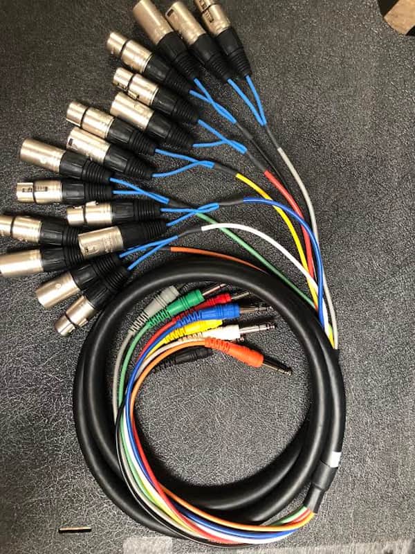 Hosa 1/4" TRS - XLR M/F Audio Snake
