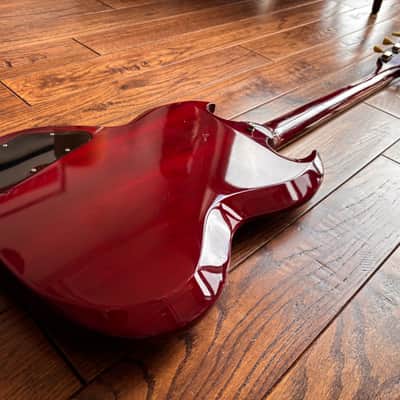 2011 ESP Edwards SG-120LT2 Electric Guitar Heritage Cherry Nitro Finish Japan MIJ image 11
