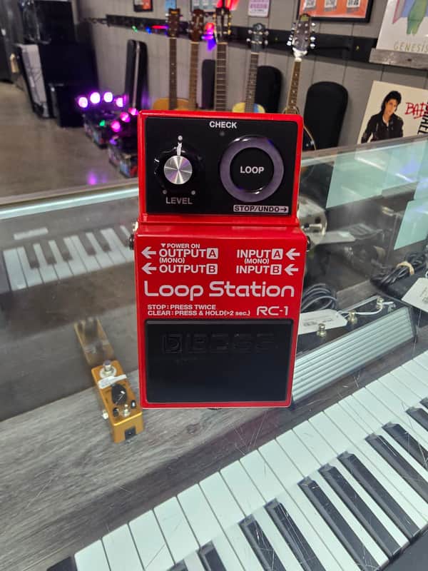 Boss RC-1 Loop Station 2014 - Present - Red