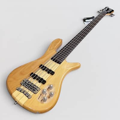 Warwick RockBass Streamer NT 5 String Electric Bass Guitar - Natural image 13