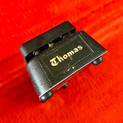 Thomas Logo Cry-Baby Wah-Wah pedal c 1970’s original vintage USA vox image 1