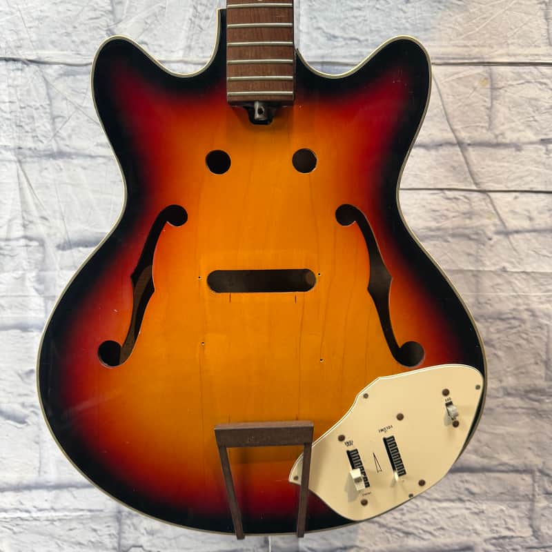 Vintage 1960s Hollow Body Electric - Project Guitar image 1