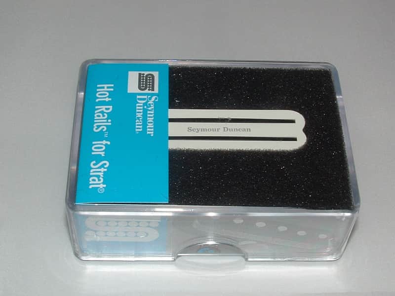 Seymour Duncan SHR-1 Hot Rails for Strat Neck Pickup (Parchment) - SHR-1n Parchment image 1