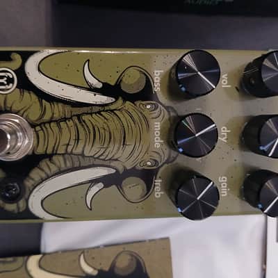 Walrus Audio Ages Five-State Overdrive 2020 - Present - Olive Green with box and goodies no velcro. image 5
