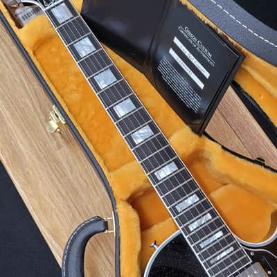 Gibson Custom Shop Les Paul Custom - Andromeda Black image 3