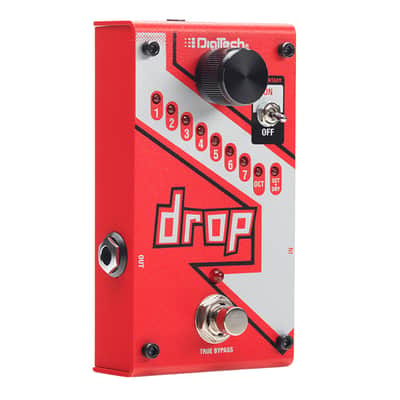 Digitech The Drop Polyphonic Drop Tune Pitch-Shifter Effect Pedal w/Power Supply image 3