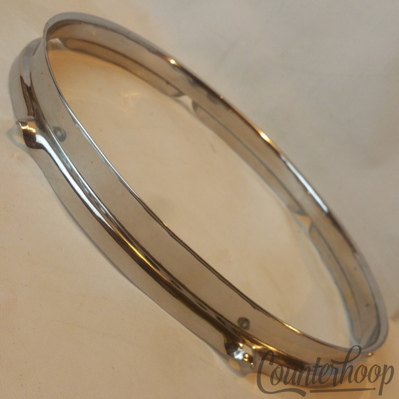 Rogers Tall-Boy 12"Tom Drum Rim/Hoop Triple-Flange Holiday Cleveland Vintage 60s — main photograph