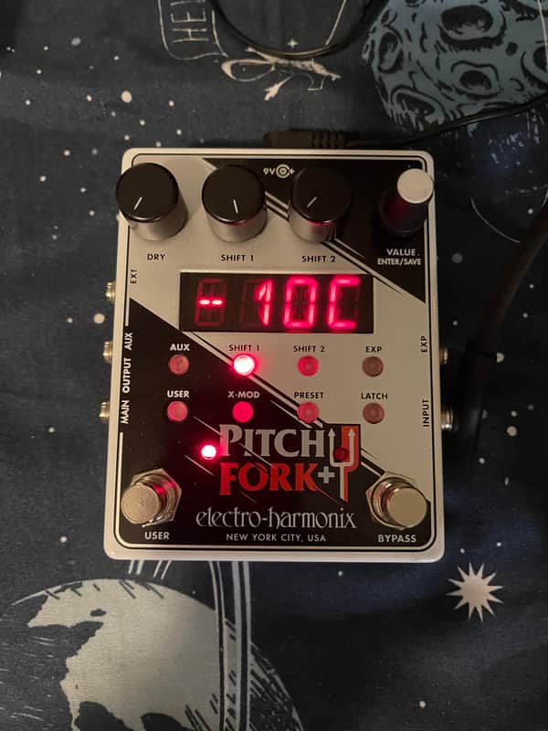 Electro-Harmonix Pitch Fork+ Polyphonic Pitch Shifter 2020 - Present - Silver image 1