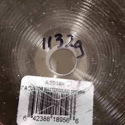 Zildjian 15" A Custom Mastersound Hi-Hat Cymbals (Pair) 2004 - Present - Brilliant image 17
