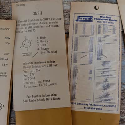 Vintage NOS Transistor Component Lot image 8