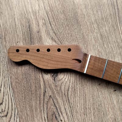 Left Handed T-Style Compatible Roasted Maple Pro Guitar Neck Satin 22 Fret image 4