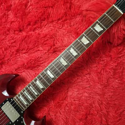 1990's Burny RSG-65 '63 (RSG-60 '63) Revival Series SG Standard - Cherry Red - Made In Japan MIJ image 6