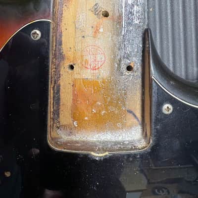 1974 Fender Mustang Bass Sunburst image 8