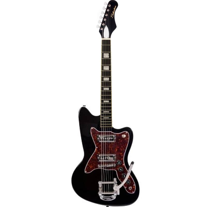 Silvertone 1478 Reissue Black | Reverb