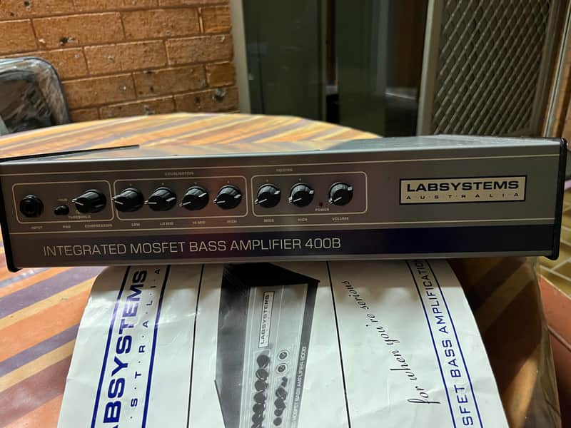 Lab Systems Mosfet 400B Mid 90’s - Silver Grey image 1