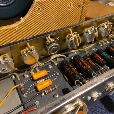 Fender Hi-Power Twin Model 5F8-A  1958 image 13