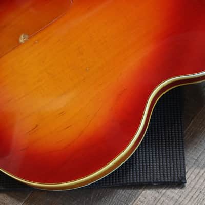 1973 Gibson L5-S Custom Solid Body Electric Guitar Cherry Sunburst + OHSC image 16