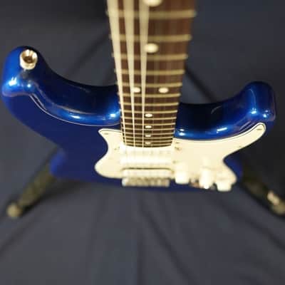 Fender HSS Standard Strat MIM Electron Blue w/Case (2007) - Used image 4