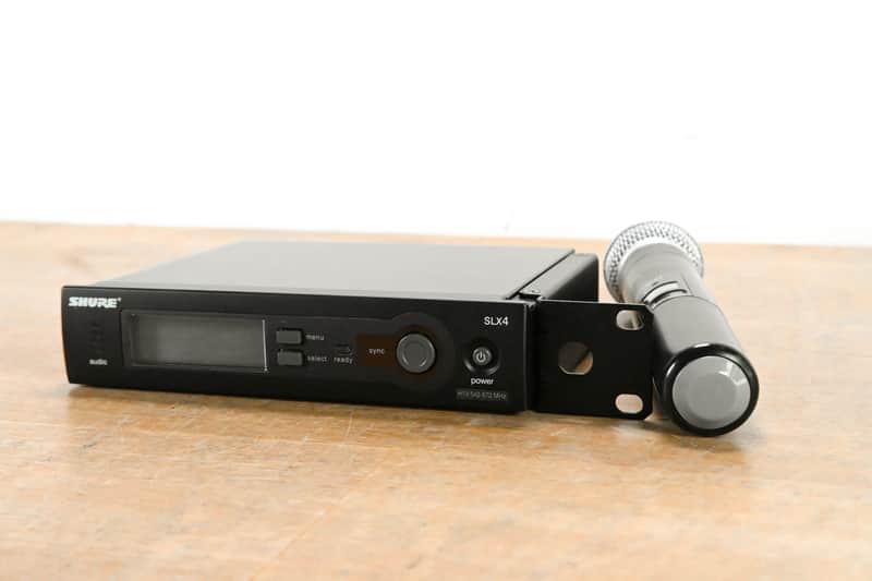 Shure SLX24/SM58 Handheld Microphone System - H19 Band NO POWER SUPPLY CG012NV image 1